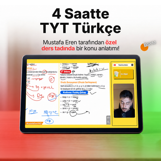 4 Saatte TYT Türkçe